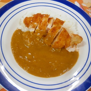 鶏むね肉のチキンカツカレー